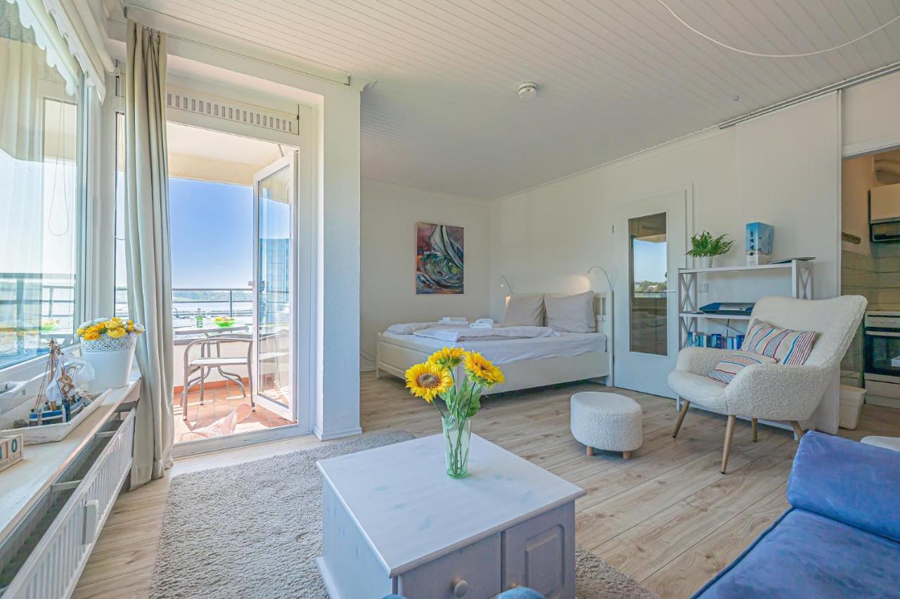 Fewo1846 - Sonne Und Meer - Kleines Studio-Apartment Mit Balkon Und Meerblick Gluecksburg Ngoại thất bức ảnh